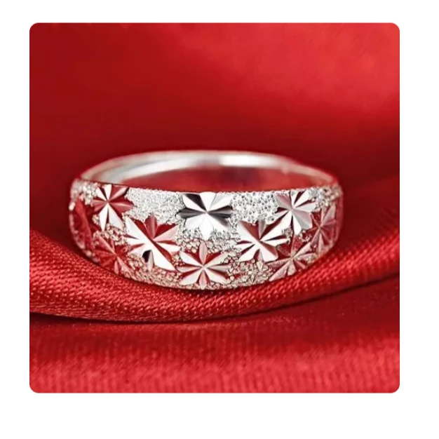 合金戒指 耀眼星辰 吉祥如意戒指T