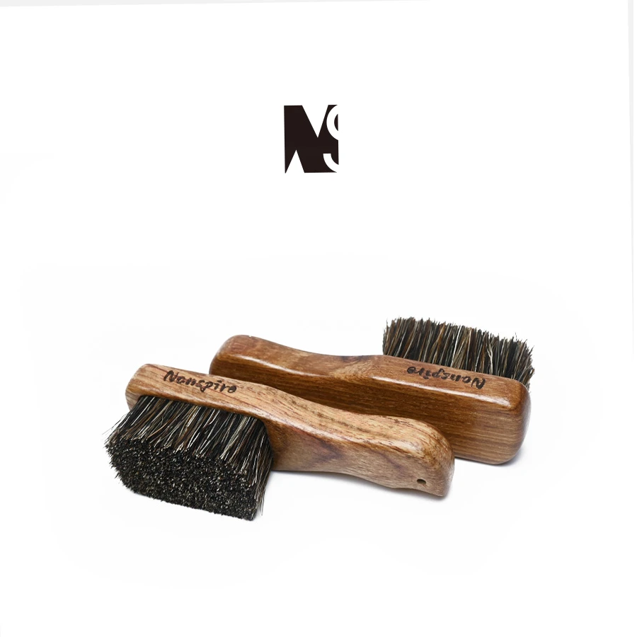 【Nanspire周边】刷子猪鬃刷猪毛纯手工花梨木迷你