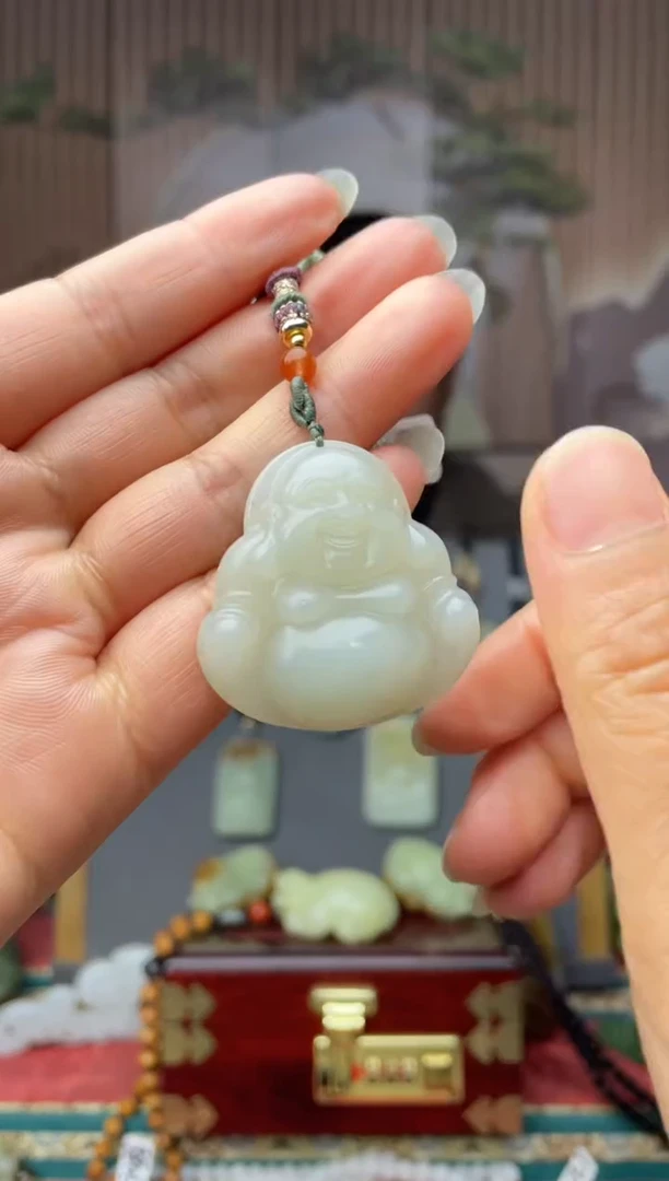 未镶嵌和田玉挂件拍一发一