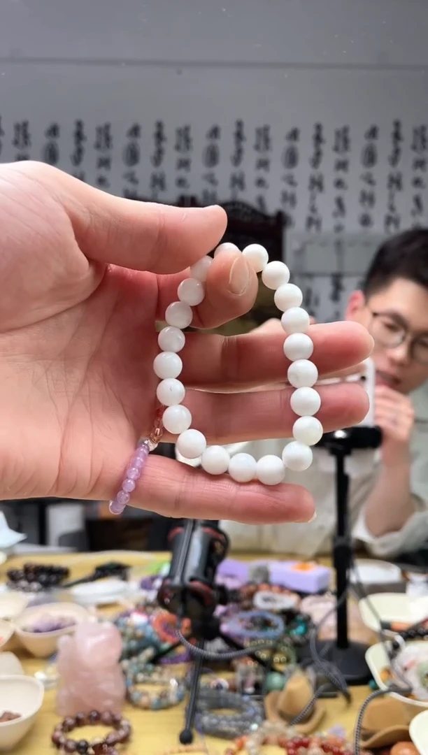 水晶手链未镶嵌雪花幽灵