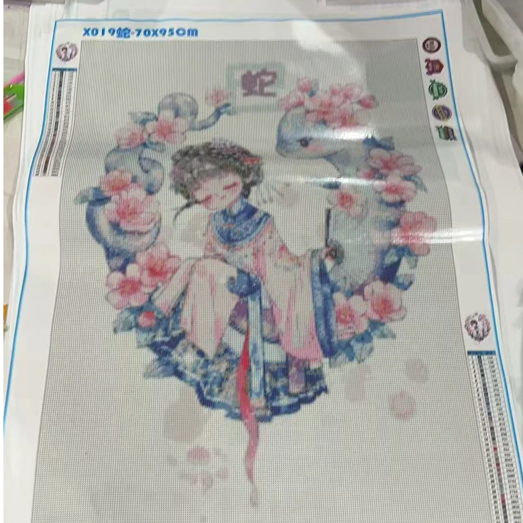 钻石画蛇70X95贴好不要可以给主播550