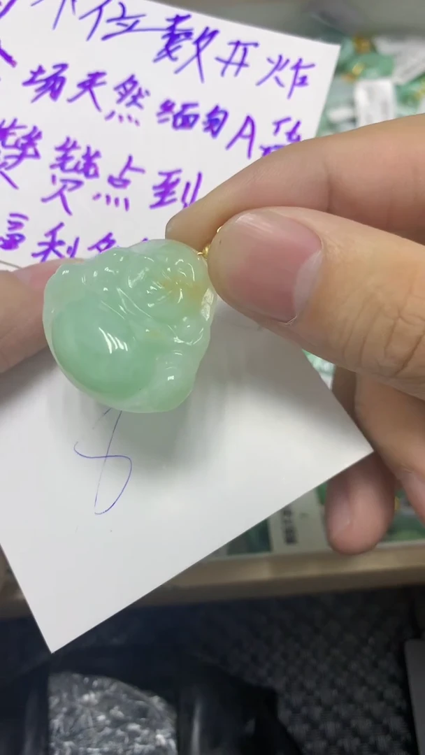 颈饰未镶嵌翡翠缅甸A货翡翠