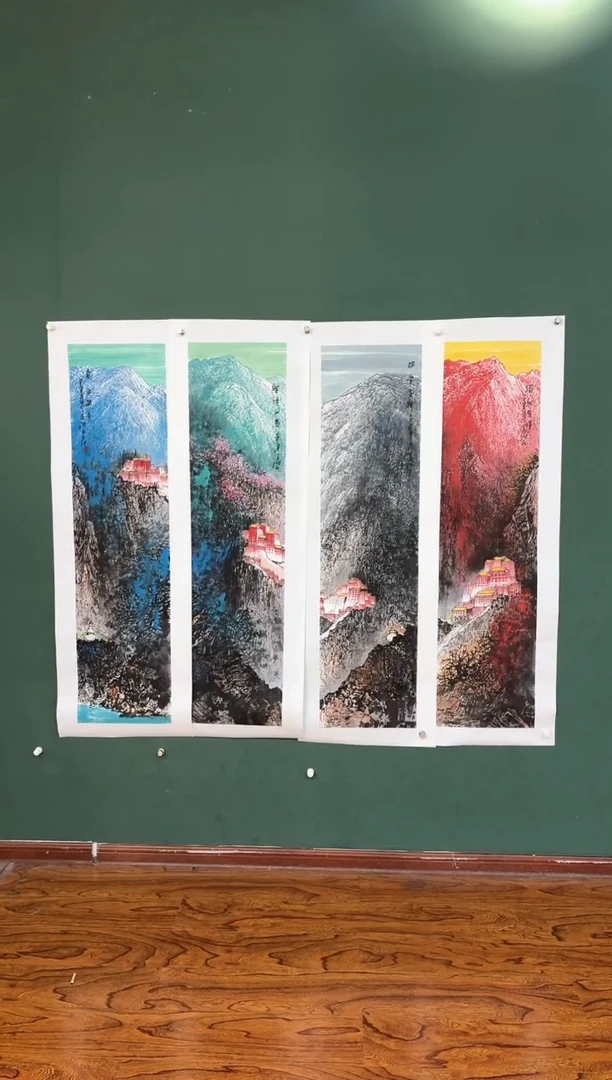 国画周建真老师绘画作品2-39
