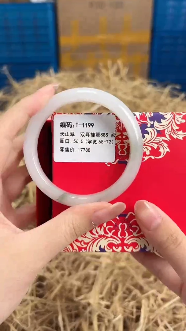 未镶嵌手镯石英质玉T-1199