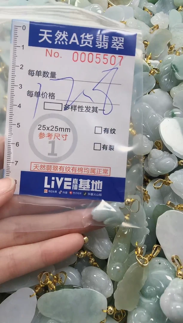 颈饰未镶嵌翡翠天然a货翡翠