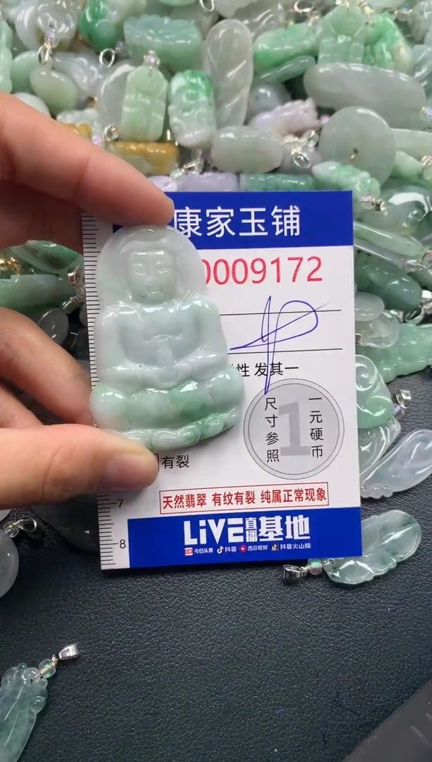 颈饰未镶嵌翡翠9172