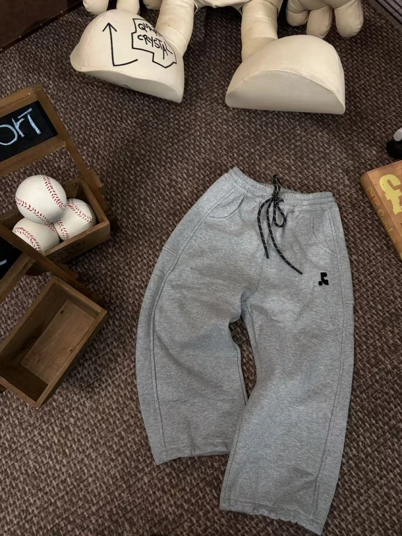 【达人D01-D100】扣号链接冬款加绒卫裤男童童装