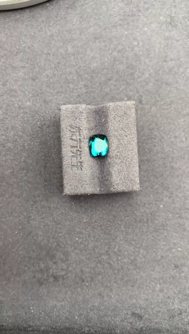 未镶嵌珠宝半成品碧玺1.42ct拉贡  GH  定制