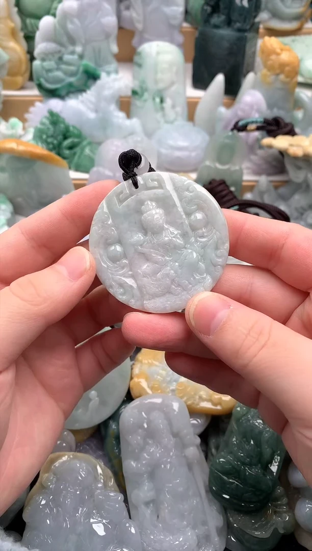 吊坠(不含链)未镶嵌翡翠1