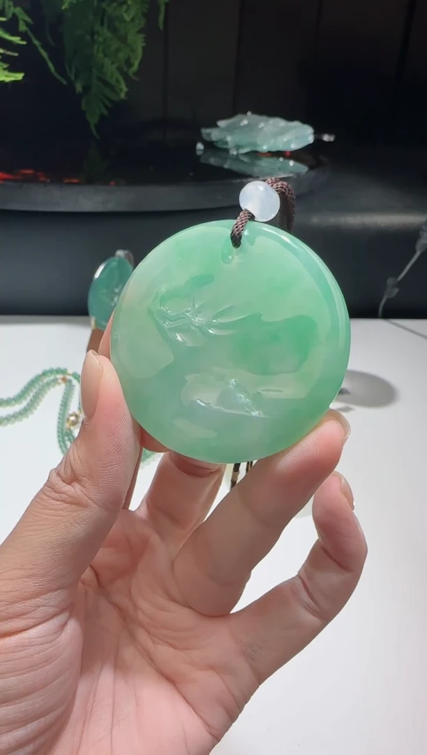 未镶嵌挂件翡翠洋 枯木逢春