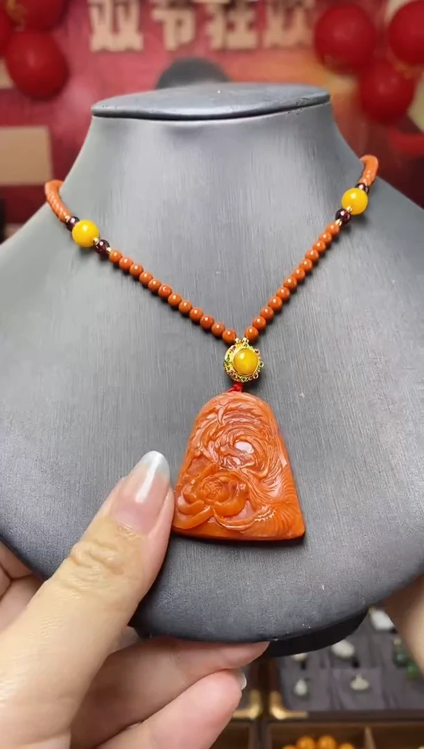 未镶嵌颈饰玛瑙/玉髓G09146