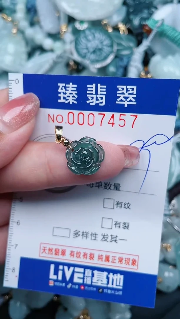 【闪购商品】翡翠颈饰未镶嵌.0007457