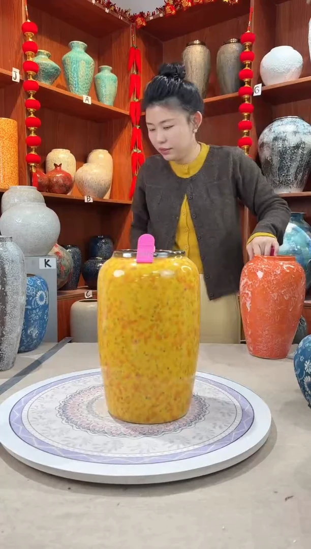 【闪购商品】瓶陶瓷花瓶 无花 微瑕 a518