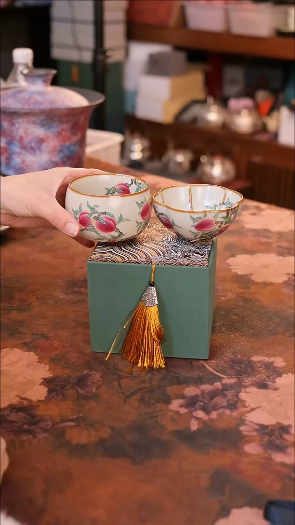 【闪购商品】陶瓷茶具（无礼盒无茶盘）@@A10727