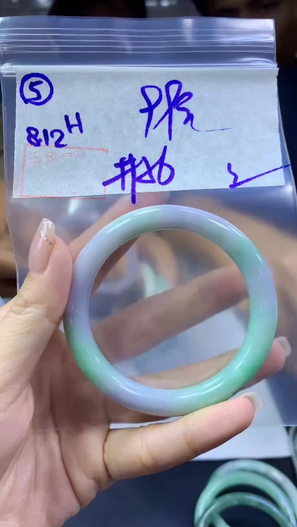 定制翡翠未镶嵌5手镯56纹+99元+拍一发一