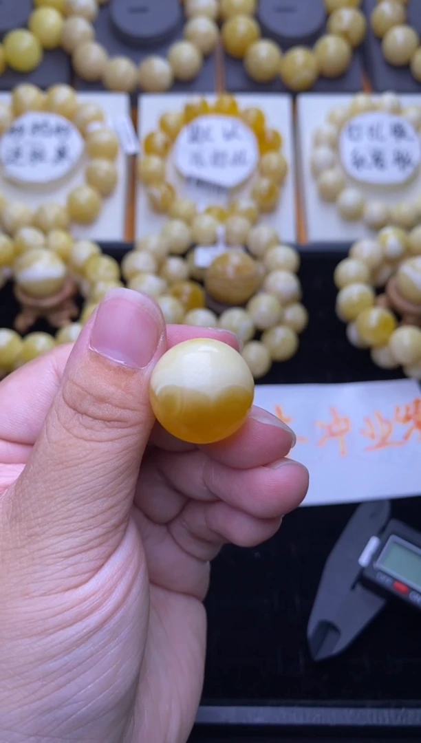 裸石琥珀未镶嵌大小姐珠宝严选56