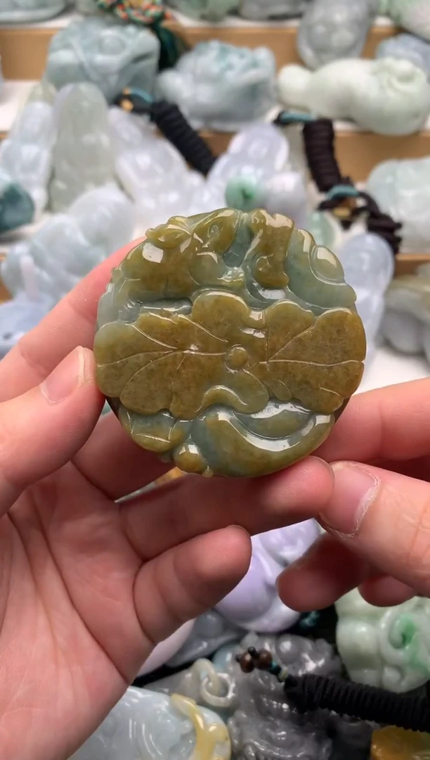 吊坠(不含链)未镶嵌翡翠1