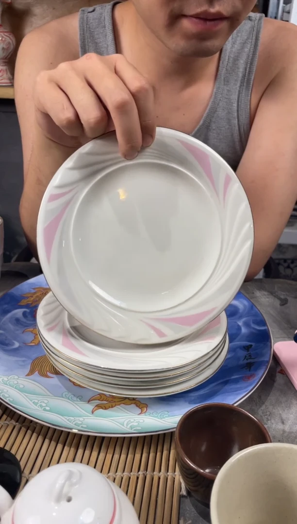 32号微瑕盘子介意勿拍