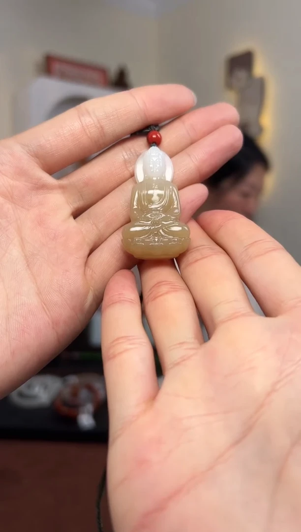 【闪购商品】和田玉颈饰未镶嵌观音