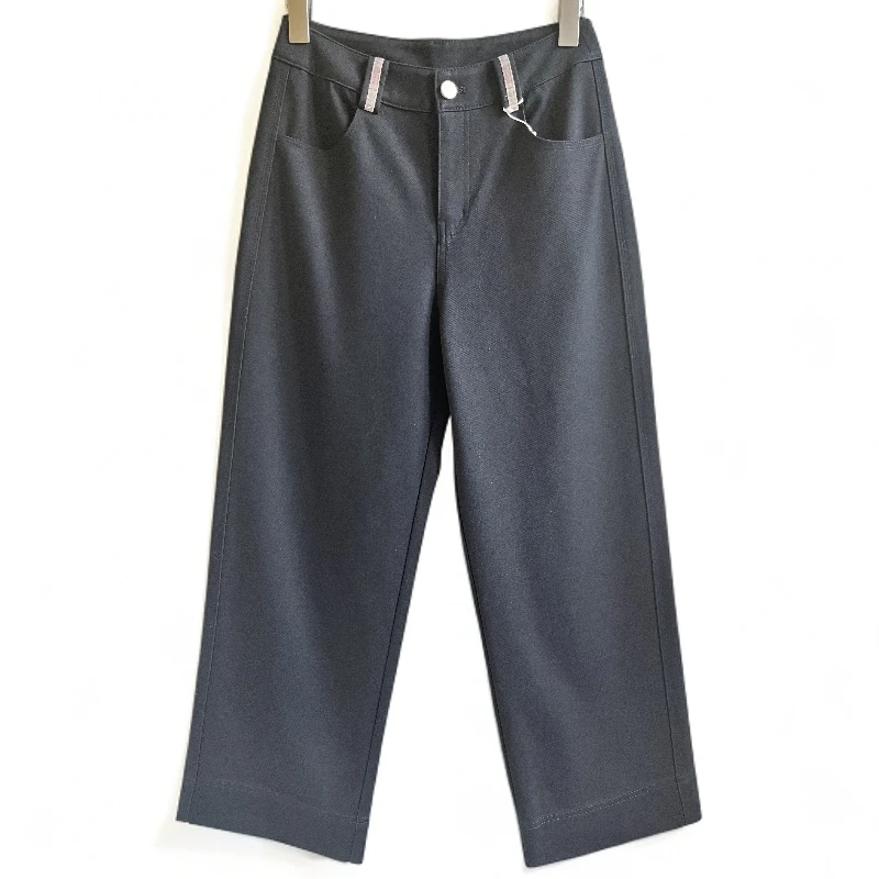 秋季新款缘俪睐九分直筒裤女裤精梳水洗棉精洗面莫代尔牛仔系高腰