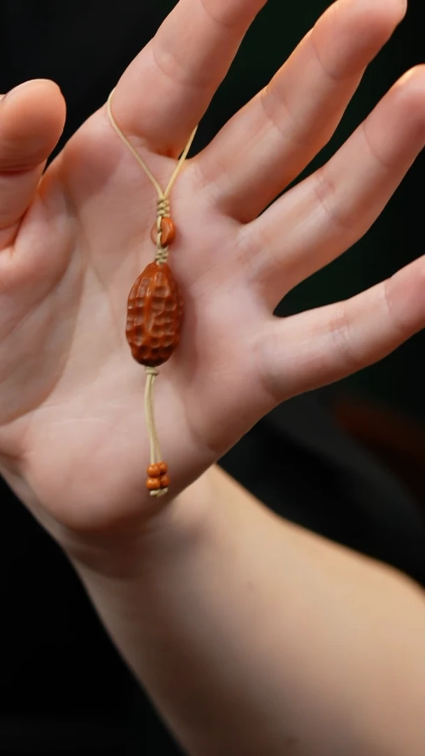 橄榄核吊坠花生单件