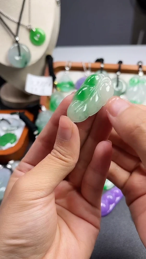 颈饰未镶嵌翡翠  所见即所得 一图一物
