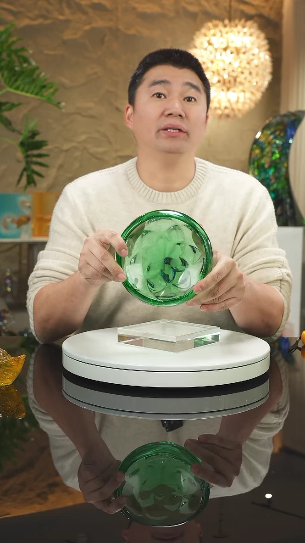 【闪购商品】摆件福利绿色果碗