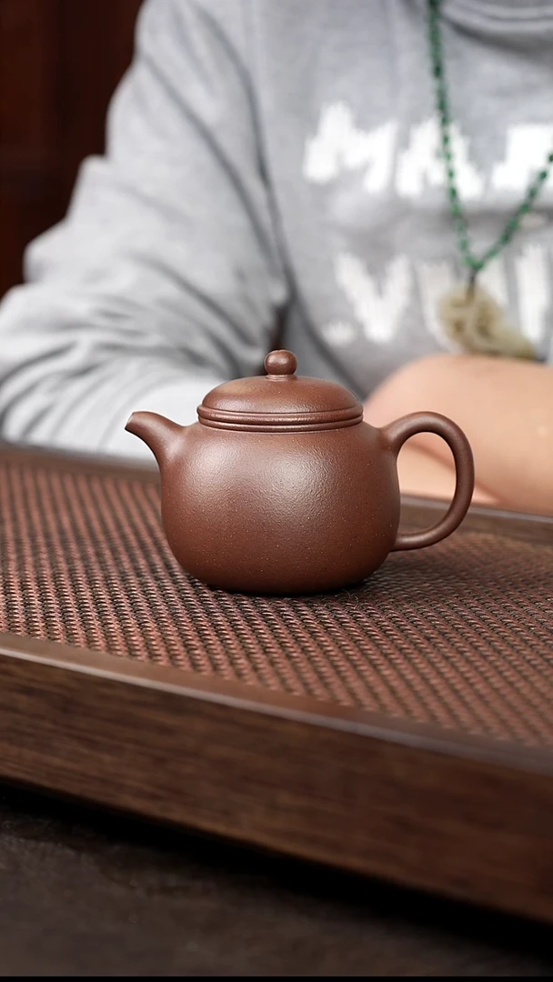 茶壶紫砂紫泥匏尊