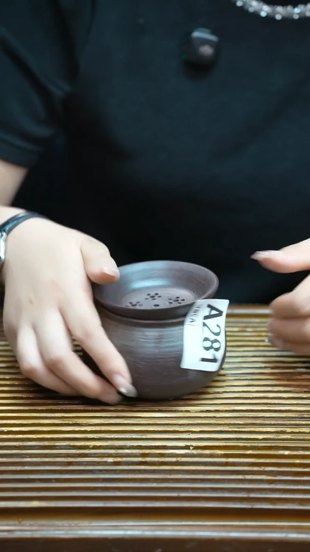 万古烧粗陶手工茶具