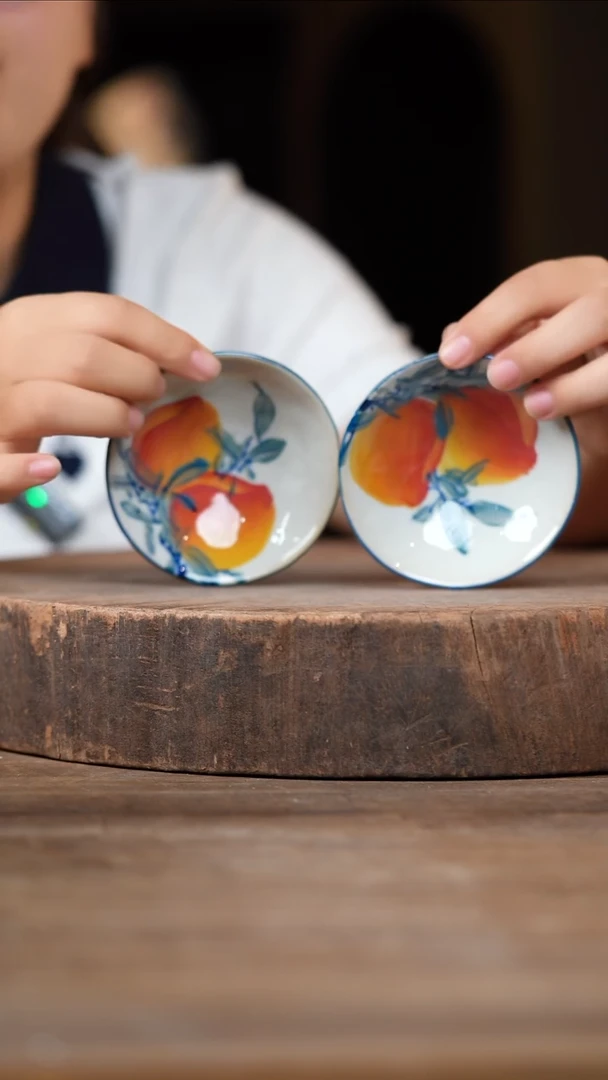 瓷片景德镇高温釉下彩（食品级）