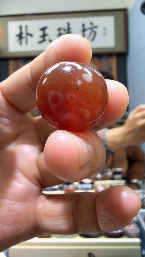 【闪购商品】玛瑙/玉髓颈饰未镶嵌圆珠20