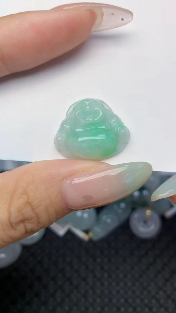 翡翠未镶嵌颈饰天然翡翠a货