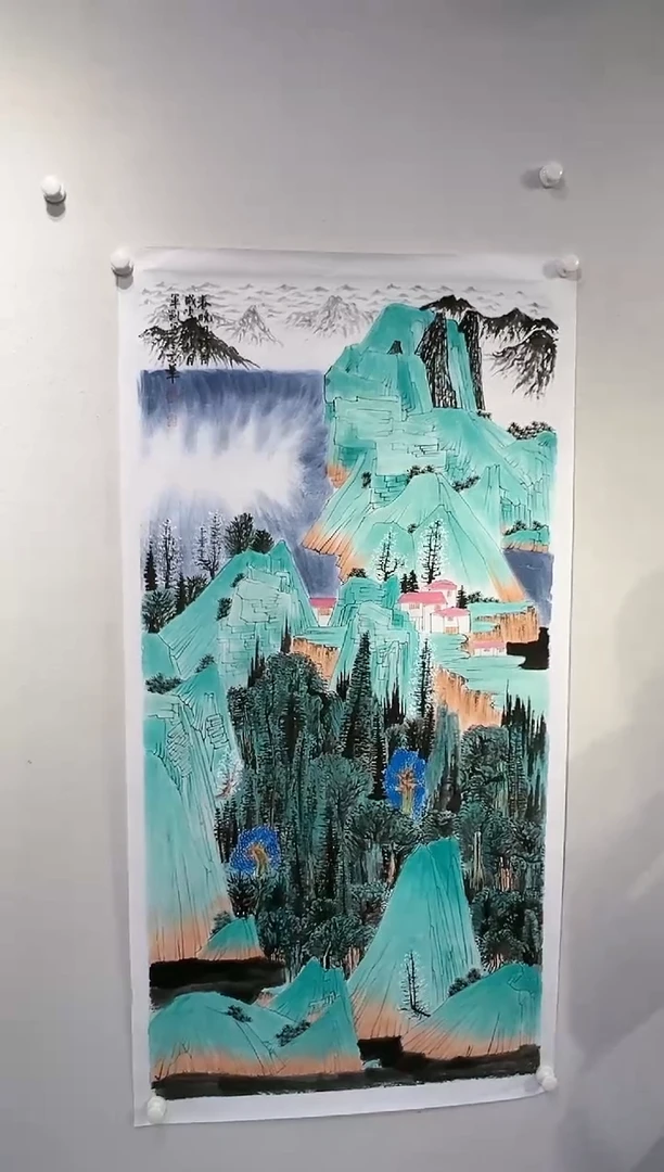 【闪购商品】国画绘画作品-8平尺