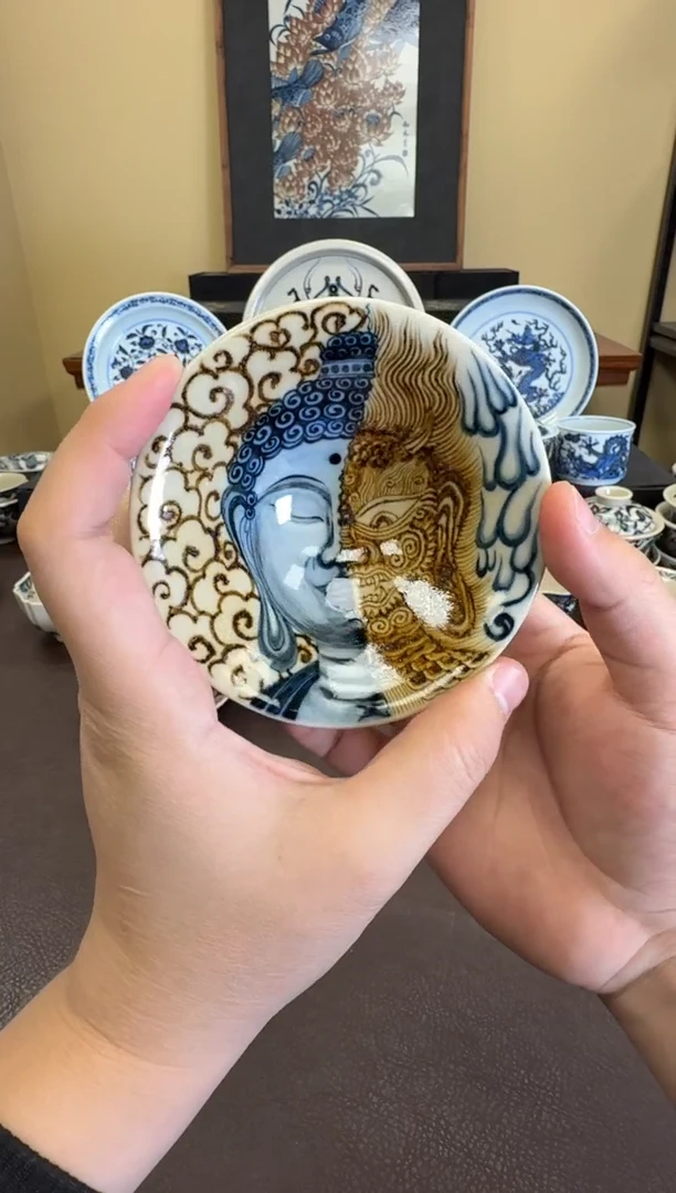 二号釉一念之间斗笠杯