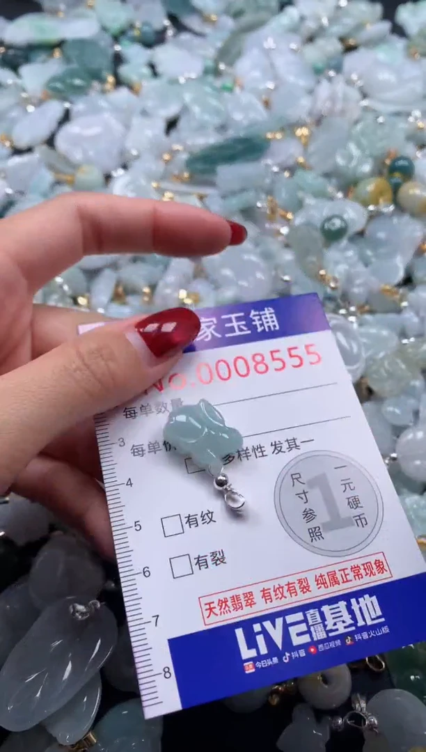 颈饰未镶嵌翡翠8555