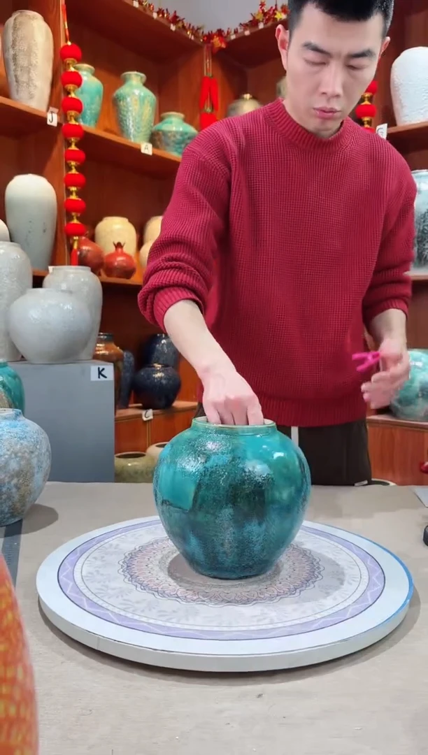 【闪购商品】瓶陶瓷花瓶 无花瑕疵 a270