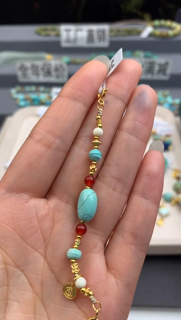 银S925镶嵌提溜南红玛瑙茜.E79