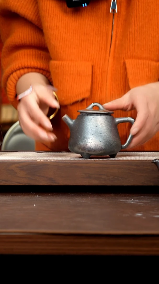 【闪购商品】紫砂茶壶平台紫泥柴烧高瓢8号