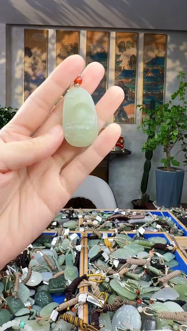 未镶嵌和田玉挂件拍一发一