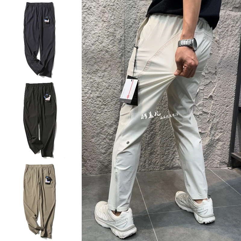 轻奢Leavo Johnson中产新贵城市机能风夏季男士超薄透气休闲长裤