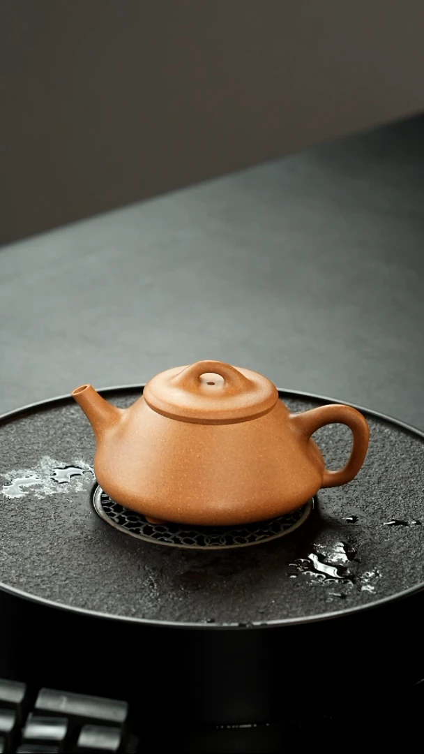 茶壶紫砂黄龙山团山黄金段任瓢200cc