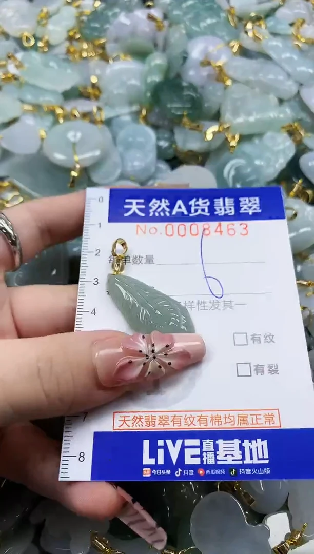 颈饰未镶嵌翡翠天然A货翡翠