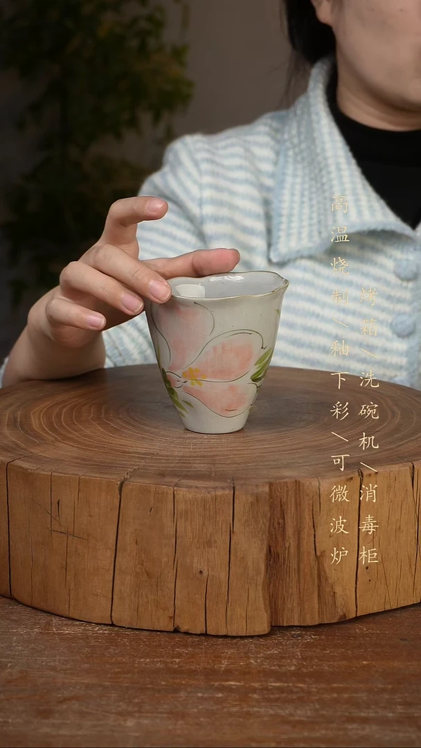 碗瓷景德镇手工手绘高温瓷釉下彩