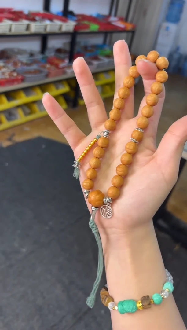 星月菩提吊坠猴头凤眼手持