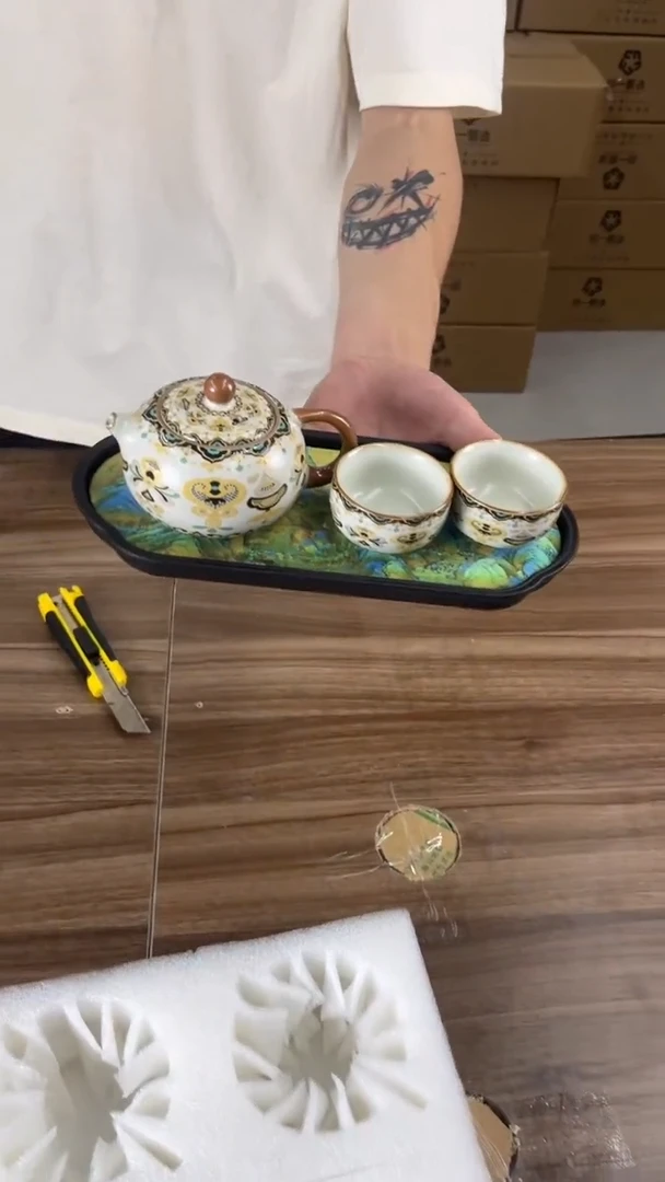 羽化高端茶具，只清货。