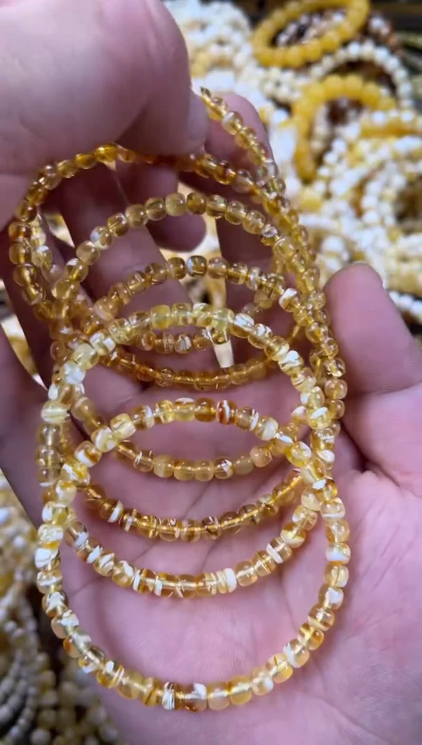 【闪购商品】琥珀裸石未镶嵌LS5m手串多样性一条