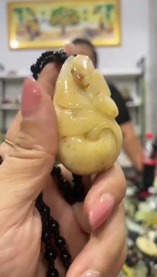 岫玉未镶嵌手把