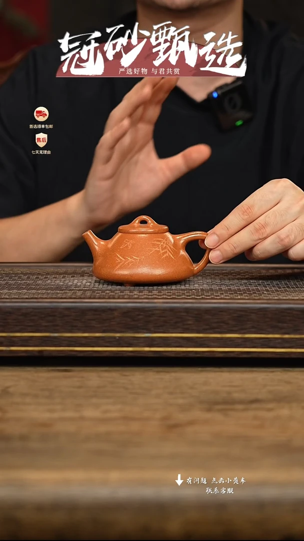 茶壶紫砂冠砂甄选01