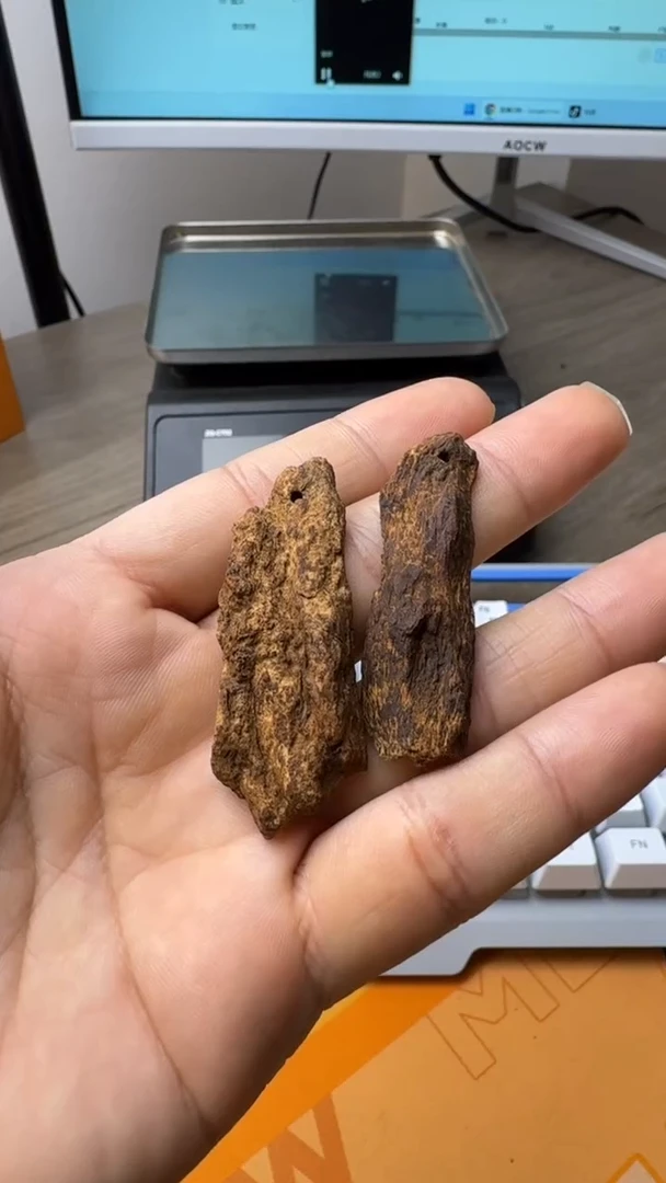 【闪购商品】沉香手串斯里兰卡红土沉香吊牌两个收藏级别