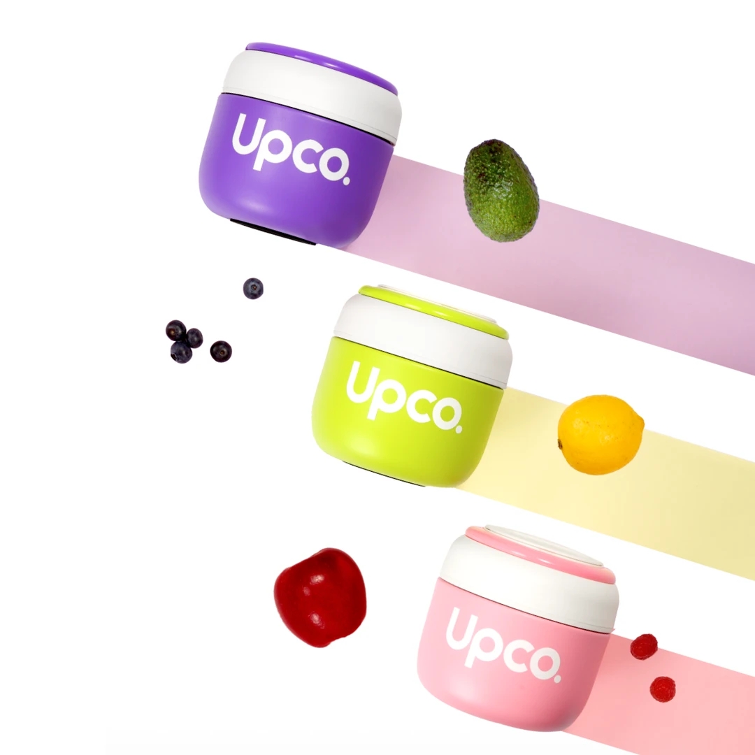 Upco胶囊饭盒304不锈钢真空保温提锅上班族带饭盒密封提桶